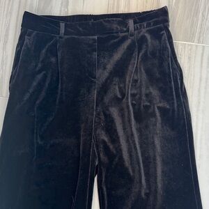 Black Velvet Pants